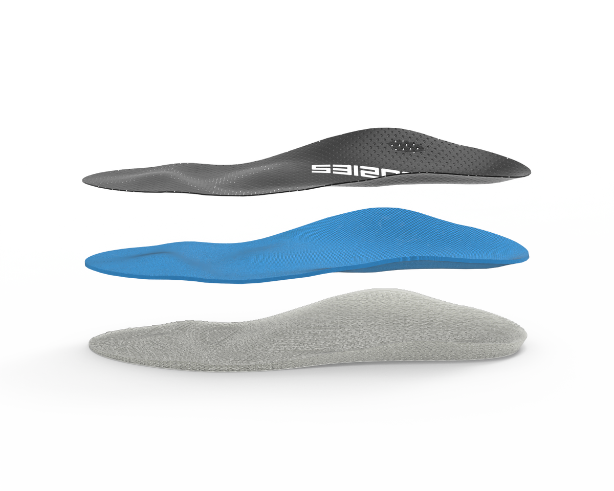 UC insole — three-layer compound