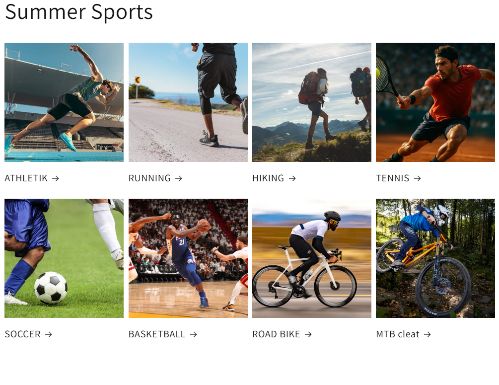 Sportauswahl